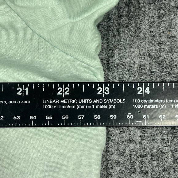 Hollister Mens XL Ombre Tee Mint To Blue Fade Embroidered‎ Casual Surfing Preppy - Picture 5 of 9